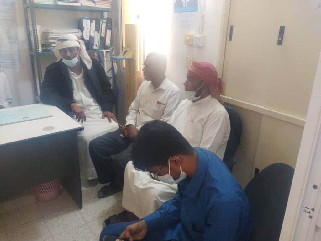 مدير عام رماه يزور مستشفى رماه الريفي مدير عام رماه يزور مستشفى رماه الريفي