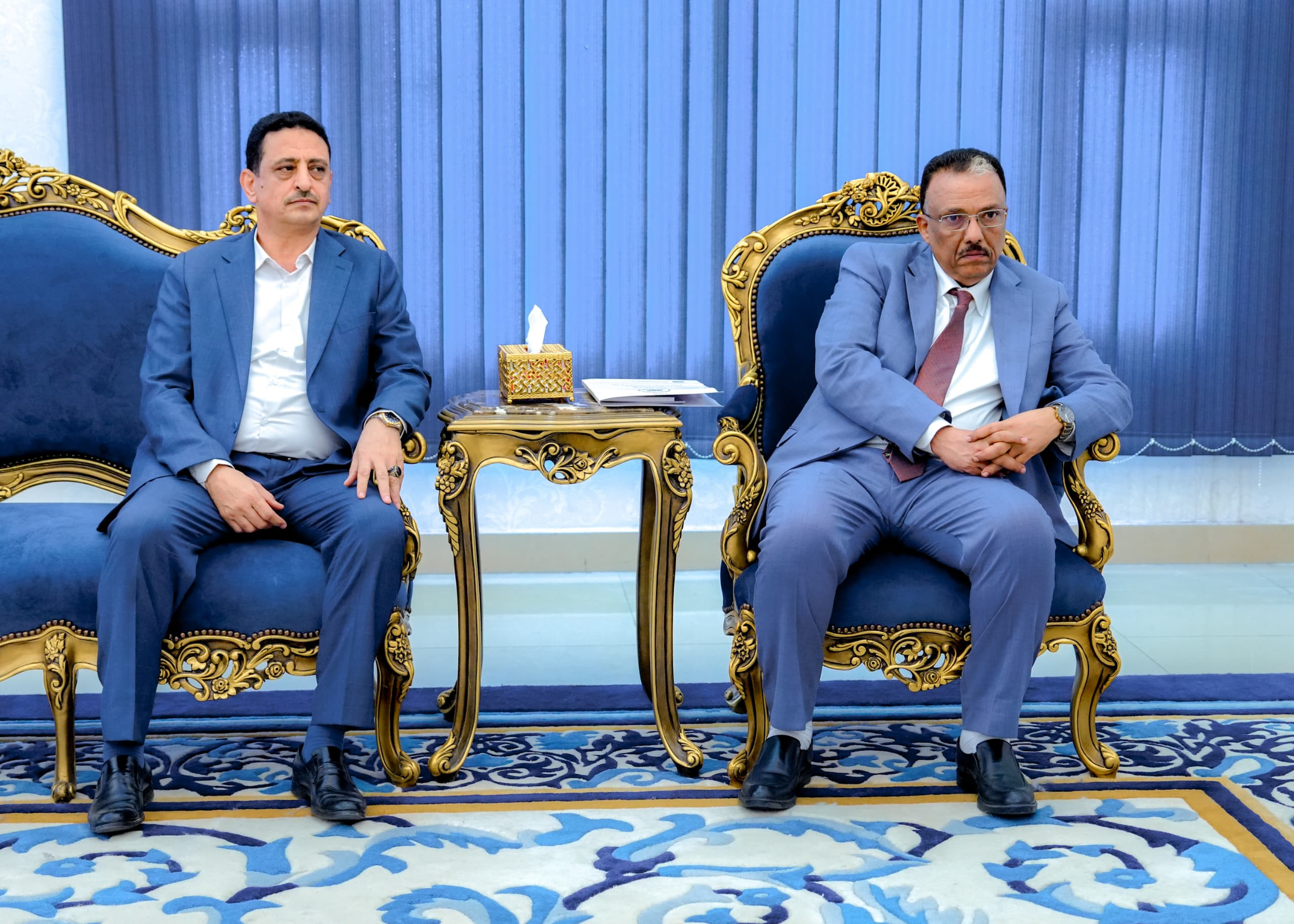 الرئيس الزُبيدي يطّلع على نشاط مصلحة الجمارك وأمن المنطقة الحرة الرئيس الزُبيدي يطّلع على نشاط مصلحة الجمارك وأمن المنطقة الحرة