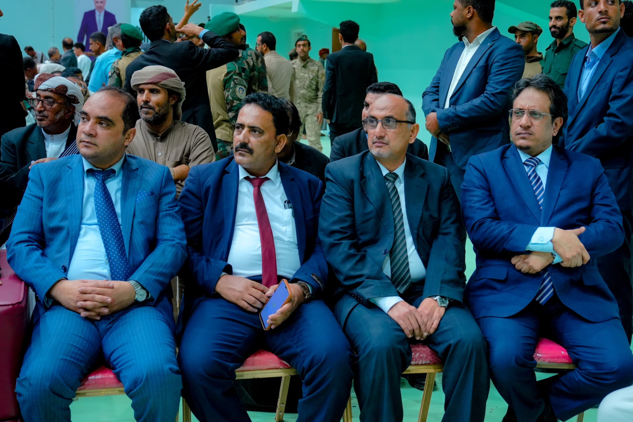 في ليلة رمضانية حاشدة.. شبوة تحتفي بزيارة الرئيس الزُبيدي والوفد المرافق له في ليلة رمضانية حاشدة.. شبوة تحتفي بزيارة الرئيس الزُبيدي والوفد المرافق له