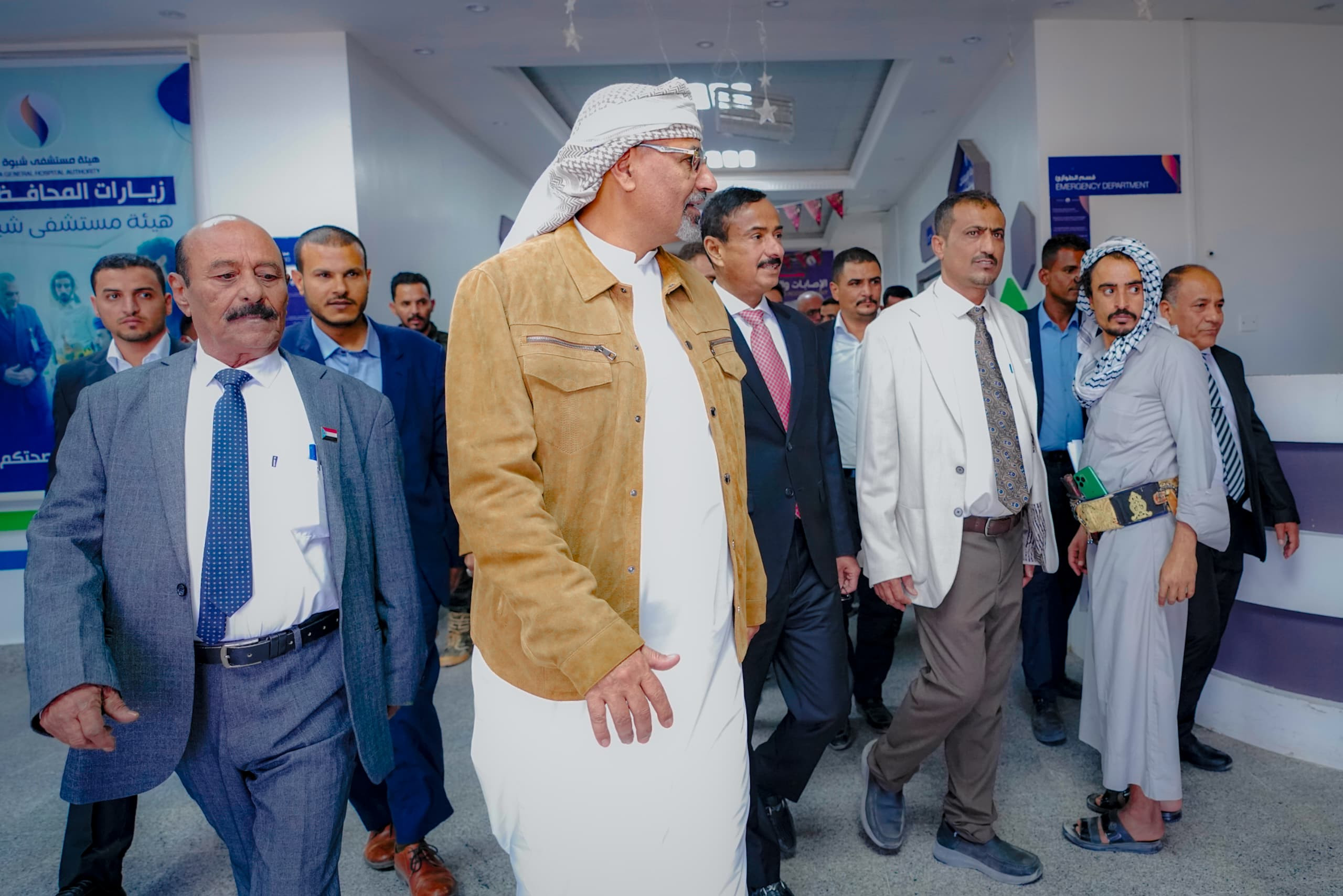 الرئيس الزُبيدي يتفقد مستشفى الهيئة بشبوة ويطّلع على مستوى الإنجاز في مشروع الجامعة الرئيس الزُبيدي يتفقد مستشفى الهيئة بشبوة ويطّلع على مستوى الإنجاز في مشروع الجامعة