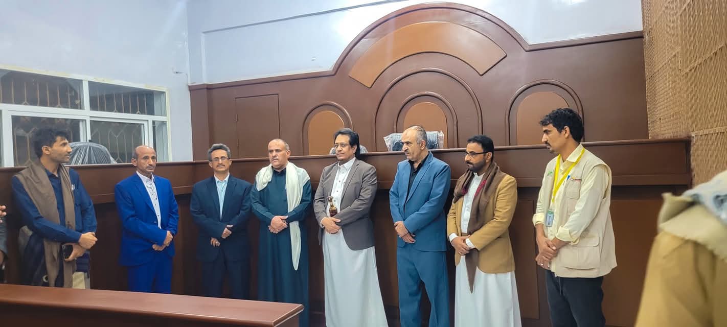 الوكيل الخليفي يفتتح قاعة المحاكمات بمحكمة عتق الابتدائية - الوكيل الخليفي يفتتح قاعة المحاكمات بمحكمة عتق الابتدائية -