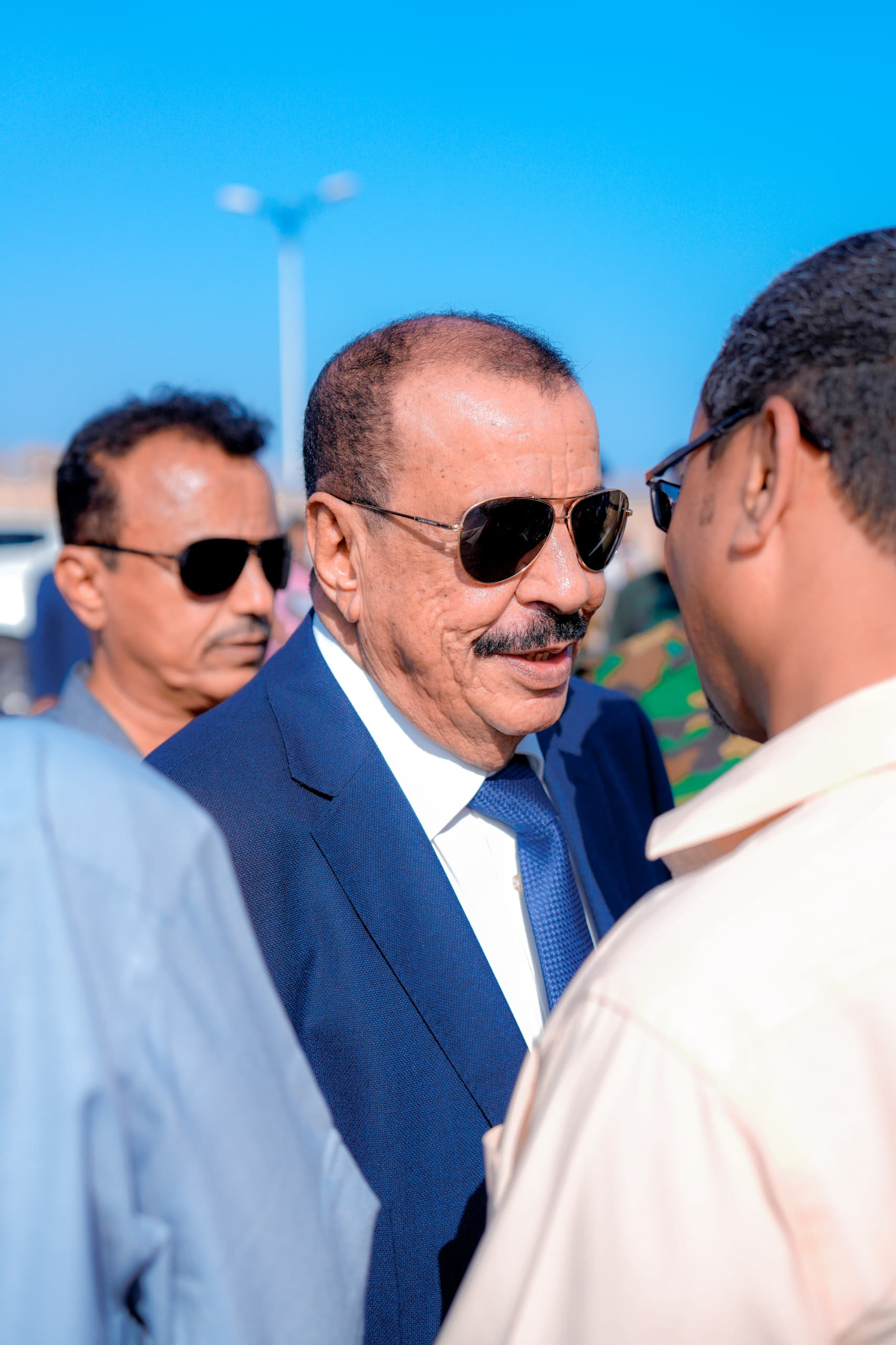 اللواء بن بريك يصل إلى المكلا اللواء بن بريك يصل إلى المكلا