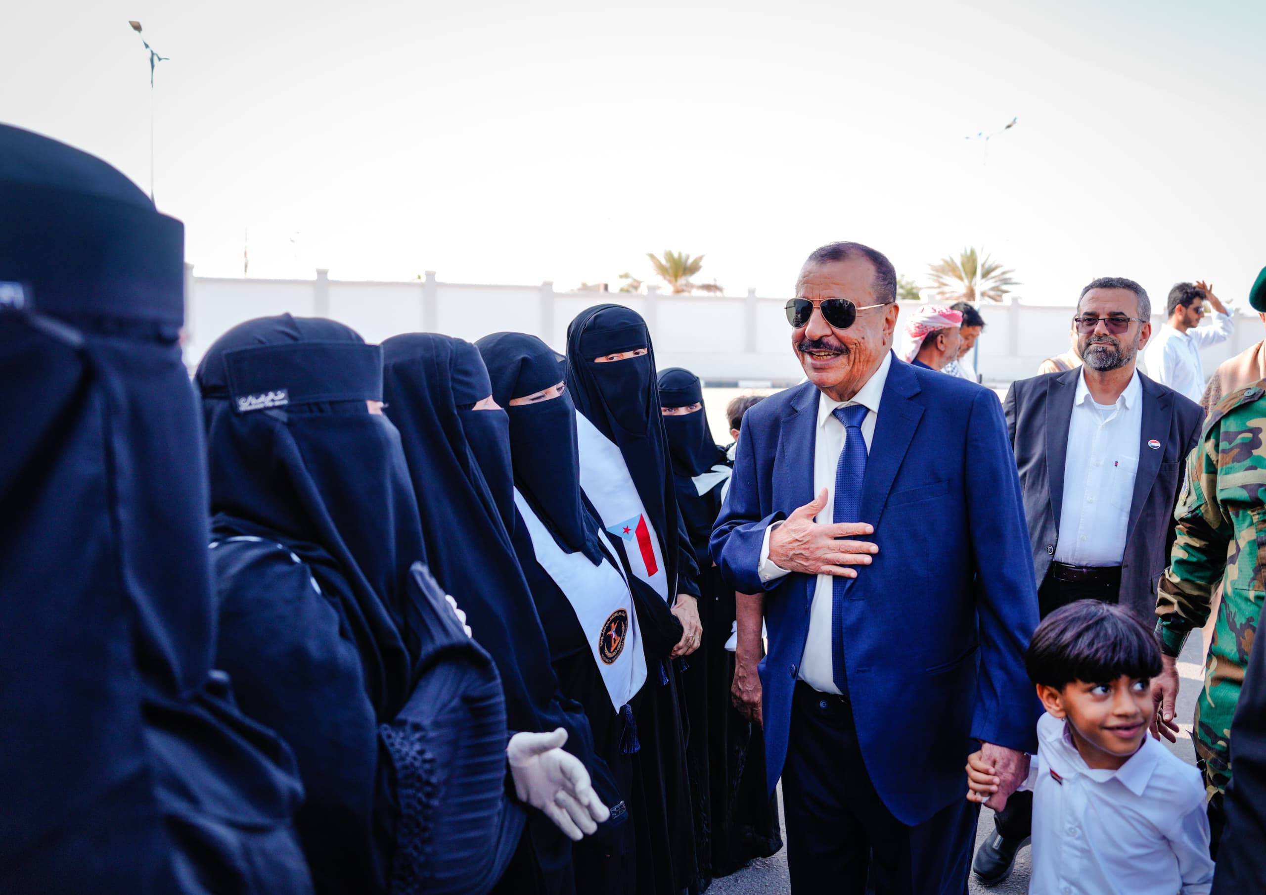 اللواء بن بريك يصل إلى المكلا اللواء بن بريك يصل إلى المكلا