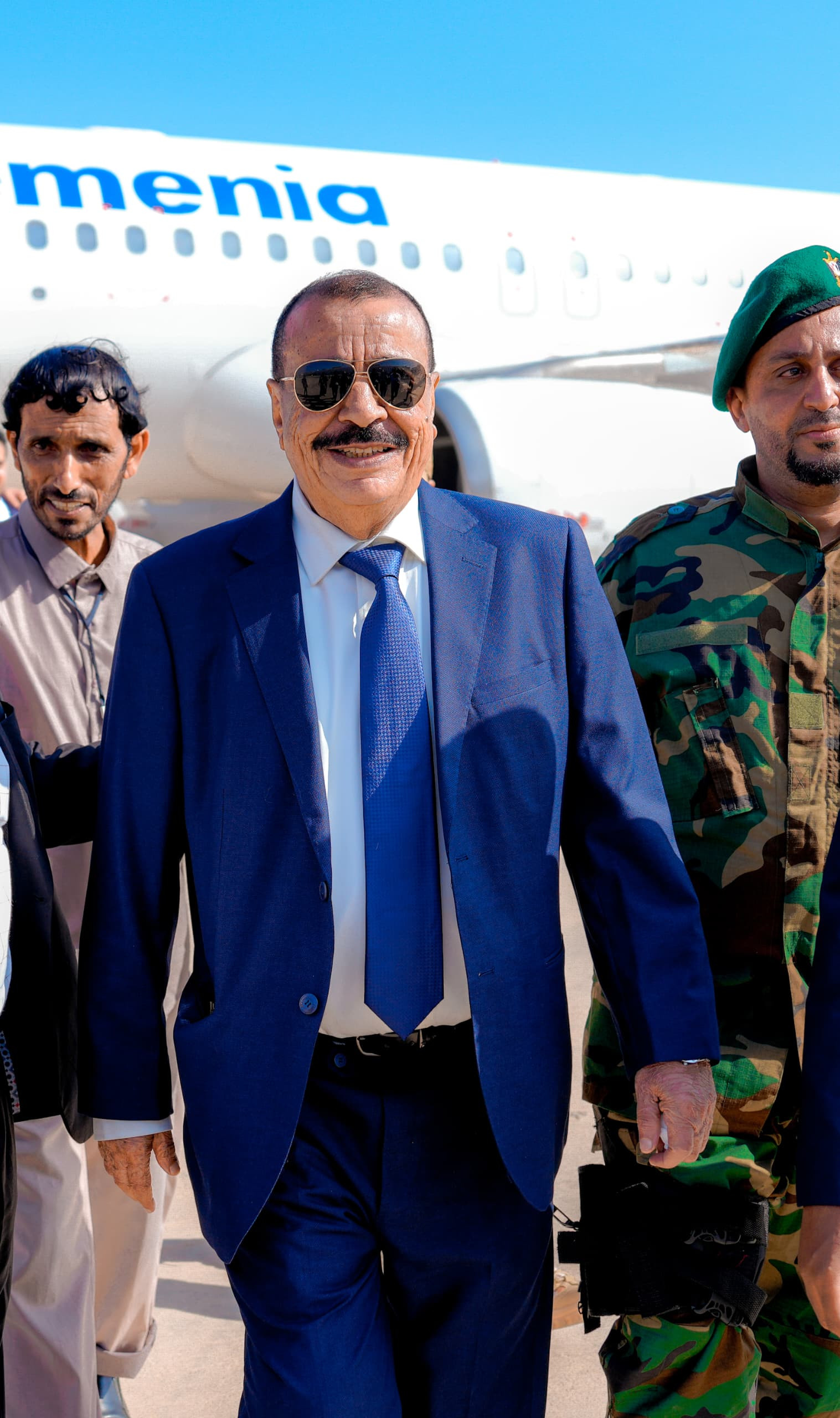 اللواء بن بريك يصل إلى المكلا اللواء بن بريك يصل إلى المكلا