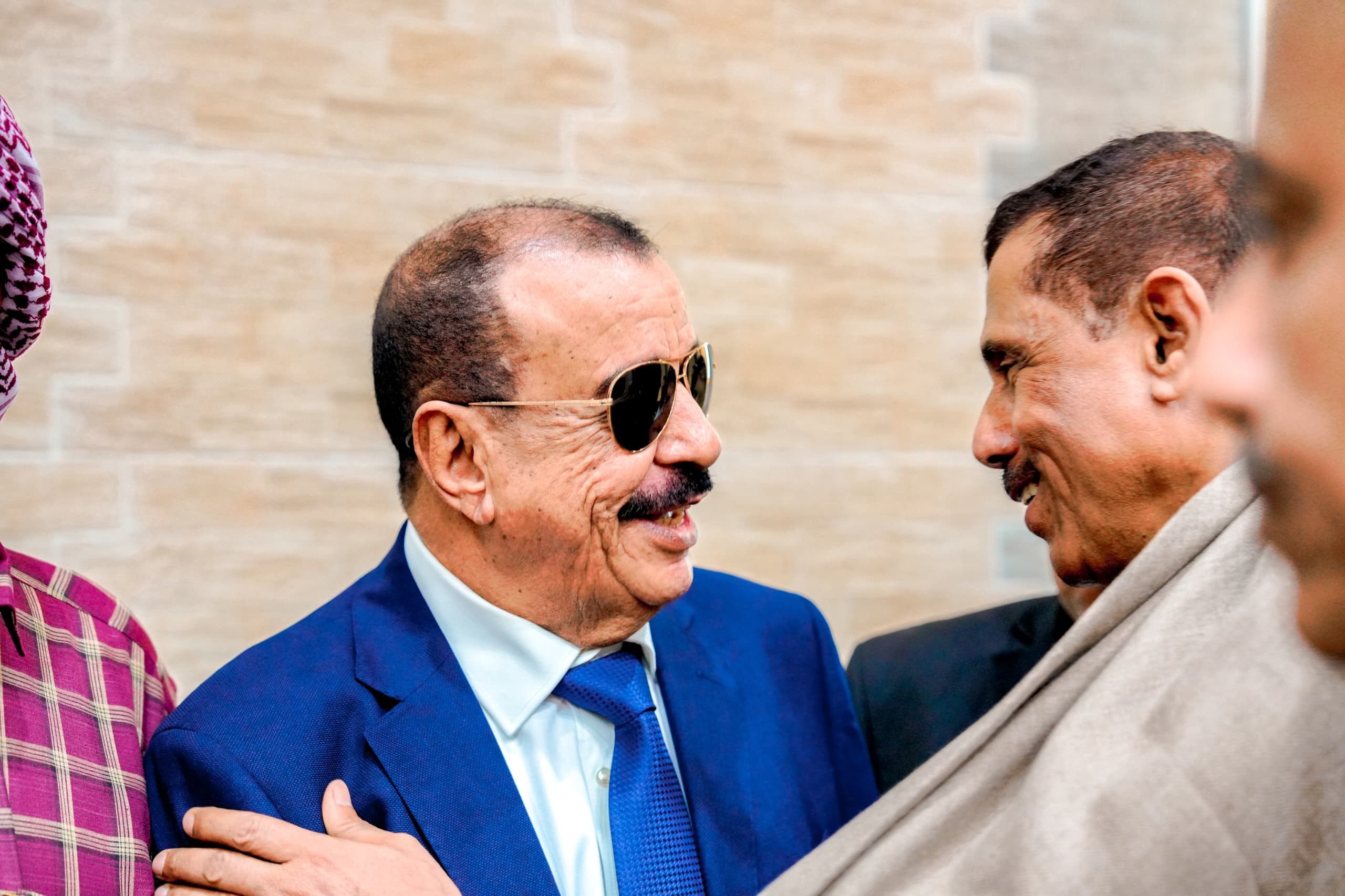 اللواء بن بريك يصل إلى المكلا اللواء بن بريك يصل إلى المكلا