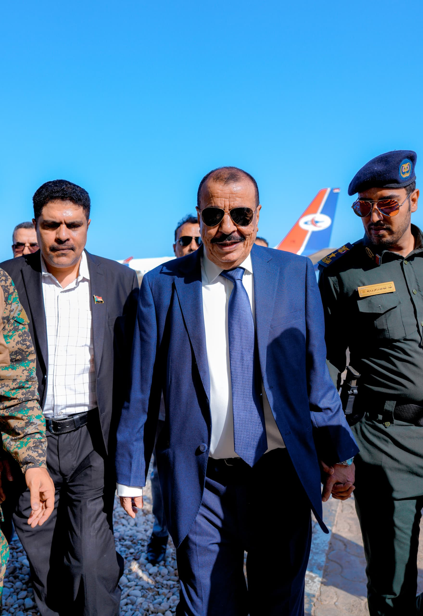 اللواء بن بريك يصل إلى المكلا اللواء بن بريك يصل إلى المكلا