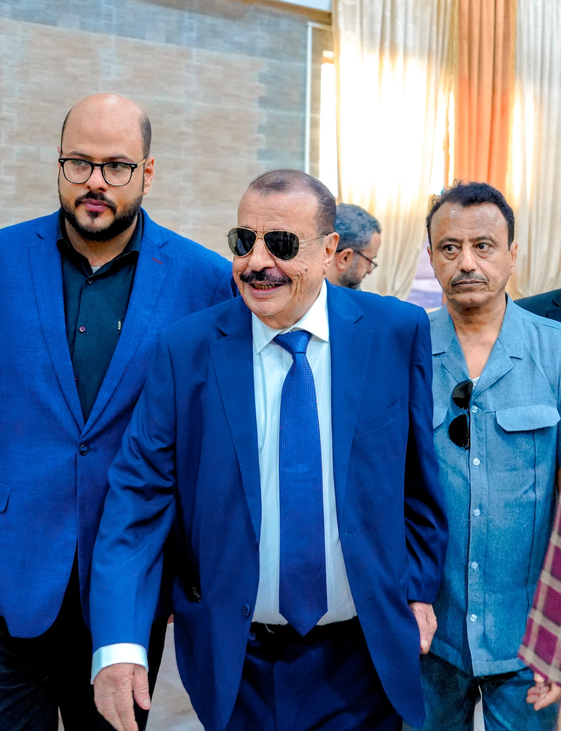 اللواء بن بريك يصل إلى المكلا اللواء بن بريك يصل إلى المكلا