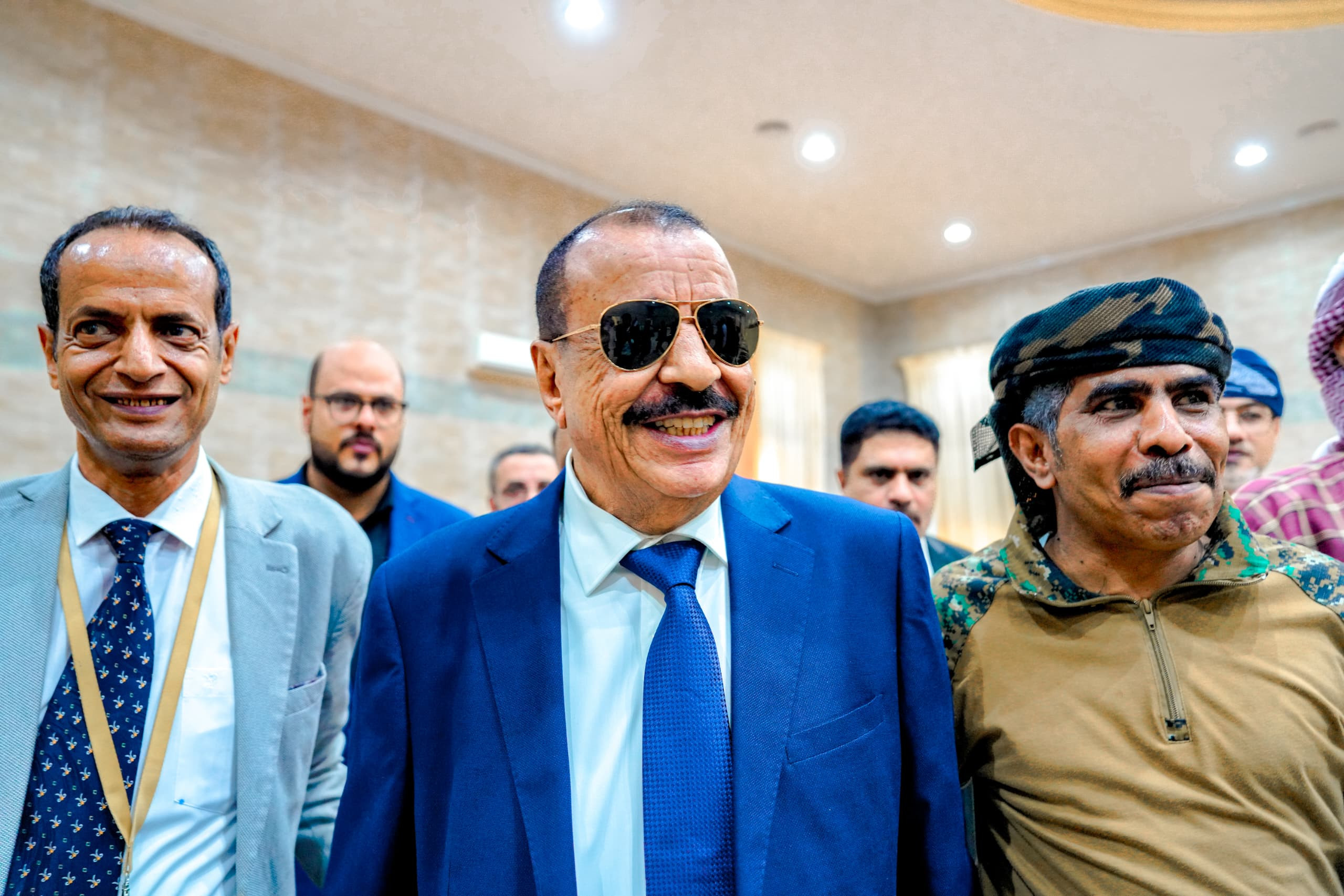 اللواء بن بريك يصل إلى المكلا اللواء بن بريك يصل إلى المكلا