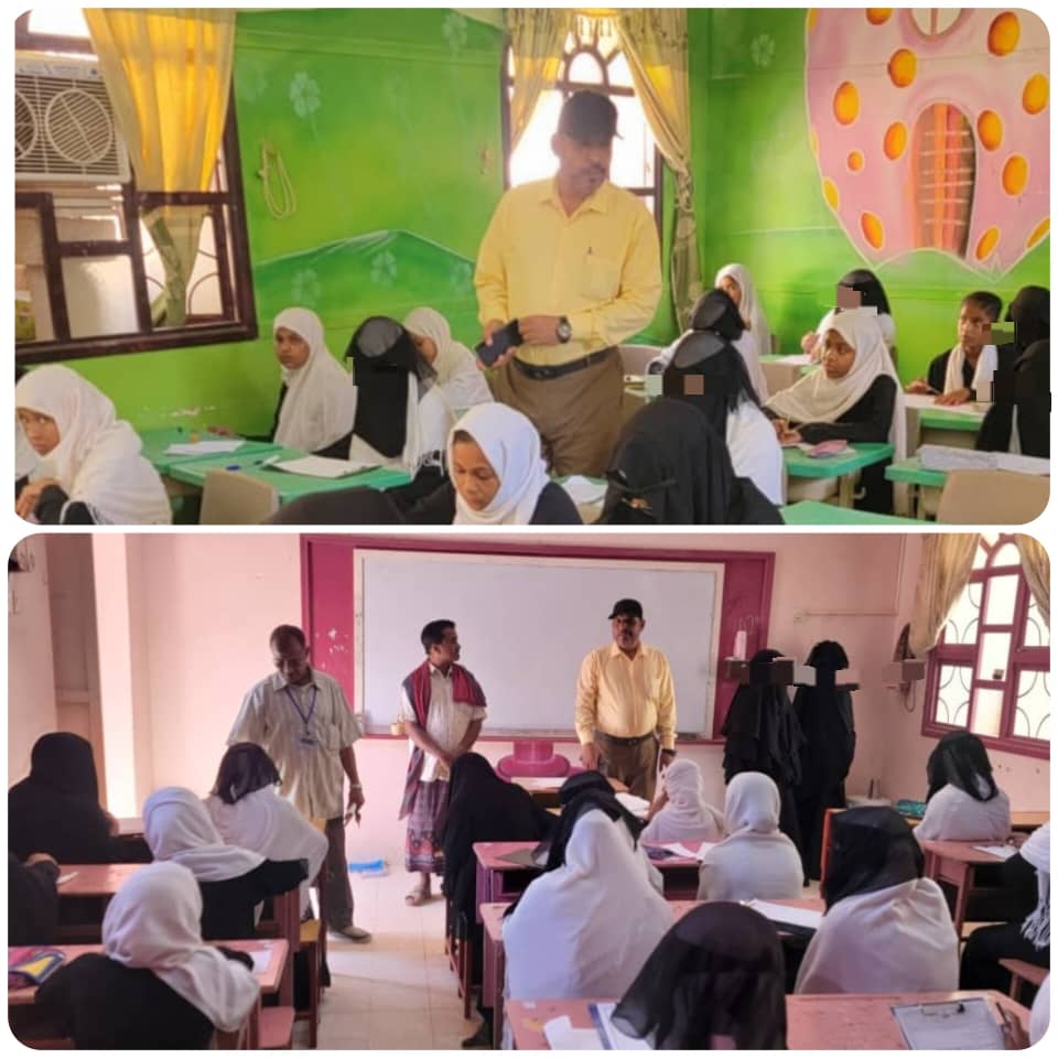 استمراراً لتفقد سير امتحانات نهاية الفصل الدراسي الثاني: المدير العامري يزور مدارس تاربة الأساسية استمراراً لتفقد سير امتحانات نهاية الفصل الدراسي الثاني: المدير العامري يزور مدارس تاربة الأساسية