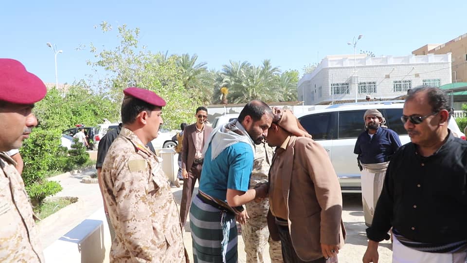 محافظ حضرموت يصل سيئون لتفقد مديريات الوادي والصحراء محافظ حضرموت يصل سيئون لتفقد مديريات الوادي والصحراء