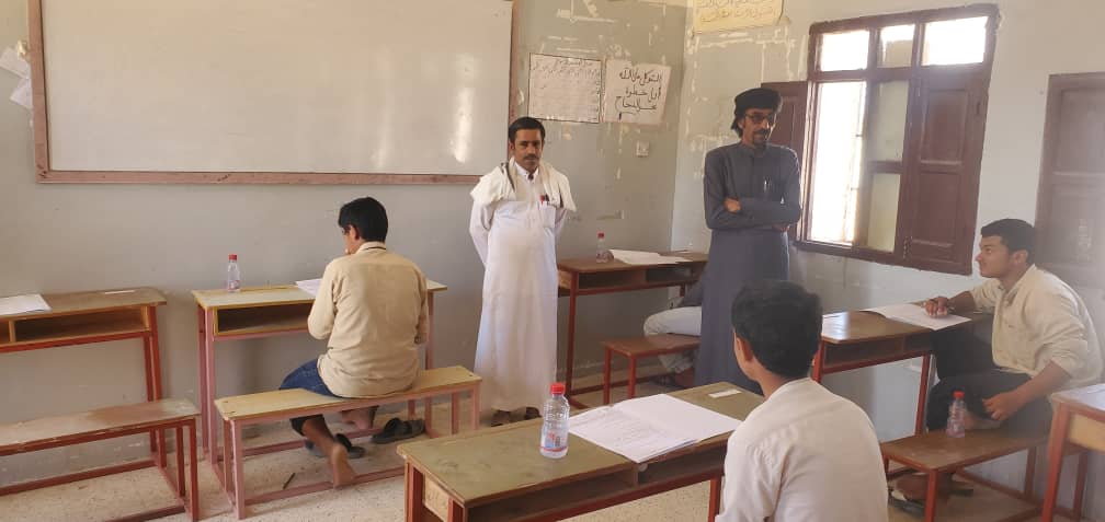 مدير عام مديرية رماه يدشن بدء إختبارات إنهاء مرحلة الثانوية بالمديرية مدير عام مديرية رماه يدشن بدء إختبارات إنهاء مرحلة الثانوية بالمديرية