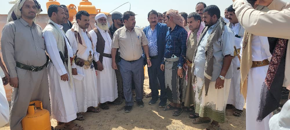 الشركةاليمنية للغاز تباشر مشروع استبدال اسطوانات الغاز التالفة بمأرب. الشركةاليمنية للغاز تباشر مشروع استبدال اسطوانات الغاز التالفة بمأرب.