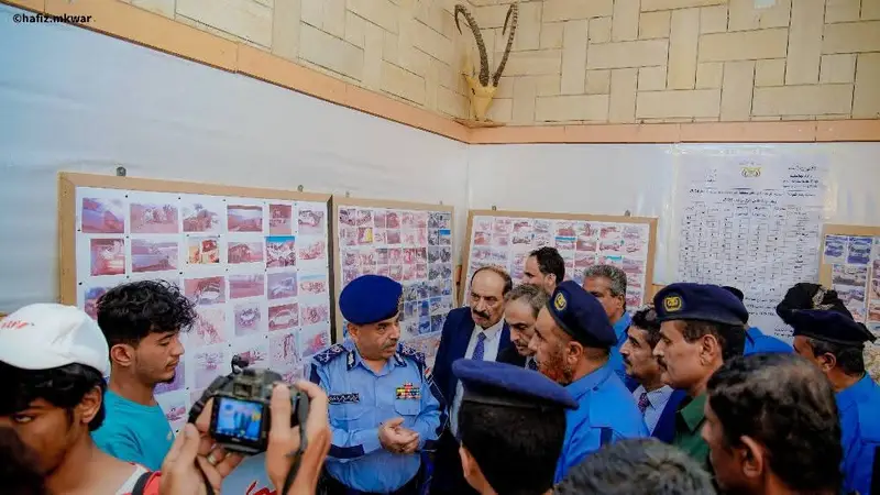 وزارة الداخلية تدشن فعاليات أسبوع المرور العربي بمحافظة شبوة وزارة الداخلية تدشن فعاليات أسبوع المرور العربي بمحافظة شبوة