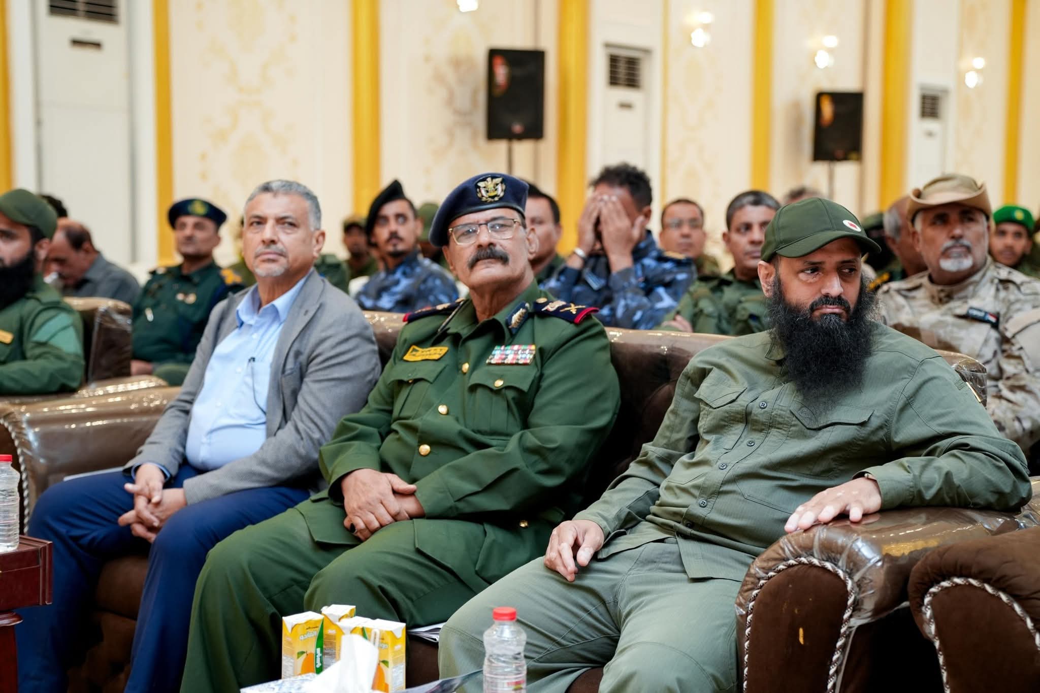 إدارة أمن العاصمة عدن تختتم أسبوع التوعية بمناسبة اليوم العالمي لمكافحة المخدرات بحفل خطابي وفني - إدارة أمن العاصمة عدن تختتم أسبوع التوعية بمناسبة اليوم العالمي لمكافحة المخدرات بحفل خطابي وفني -