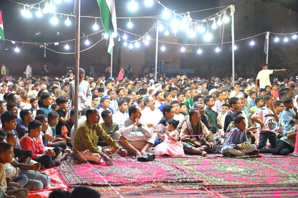 مدرسة الذكر لتعليم القرآن الكريم بجامع عمر حيمد تقيم مهرجان عيد الأضحى وإجراء السحب على جوائز مسابقة العيد الكبرى في عامها 22*ث مدرسة الذكر لتعليم القرآن الكريم بجامع عمر حيمد تقيم مهرجان عيد الأضحى وإجراء السحب على جوائز مسابقة العيد الكبرى في عامها 22*ث