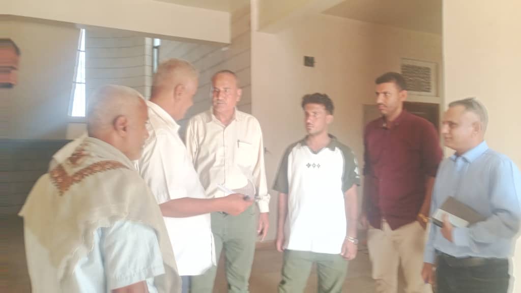 مدير عام الملاح انيس محمد ناصر يستقبل لجنة فنية من وزارة المياة والبيئة والصرف الصحي للاطلاع على اوضاع المياة والصرف في المديرية - مدير عام الملاح انيس محمد ناصر يستقبل لجنة فنية من وزارة المياة والبيئة والصرف الصحي للاطلاع على اوضاع المياة والصرف في المديرية -