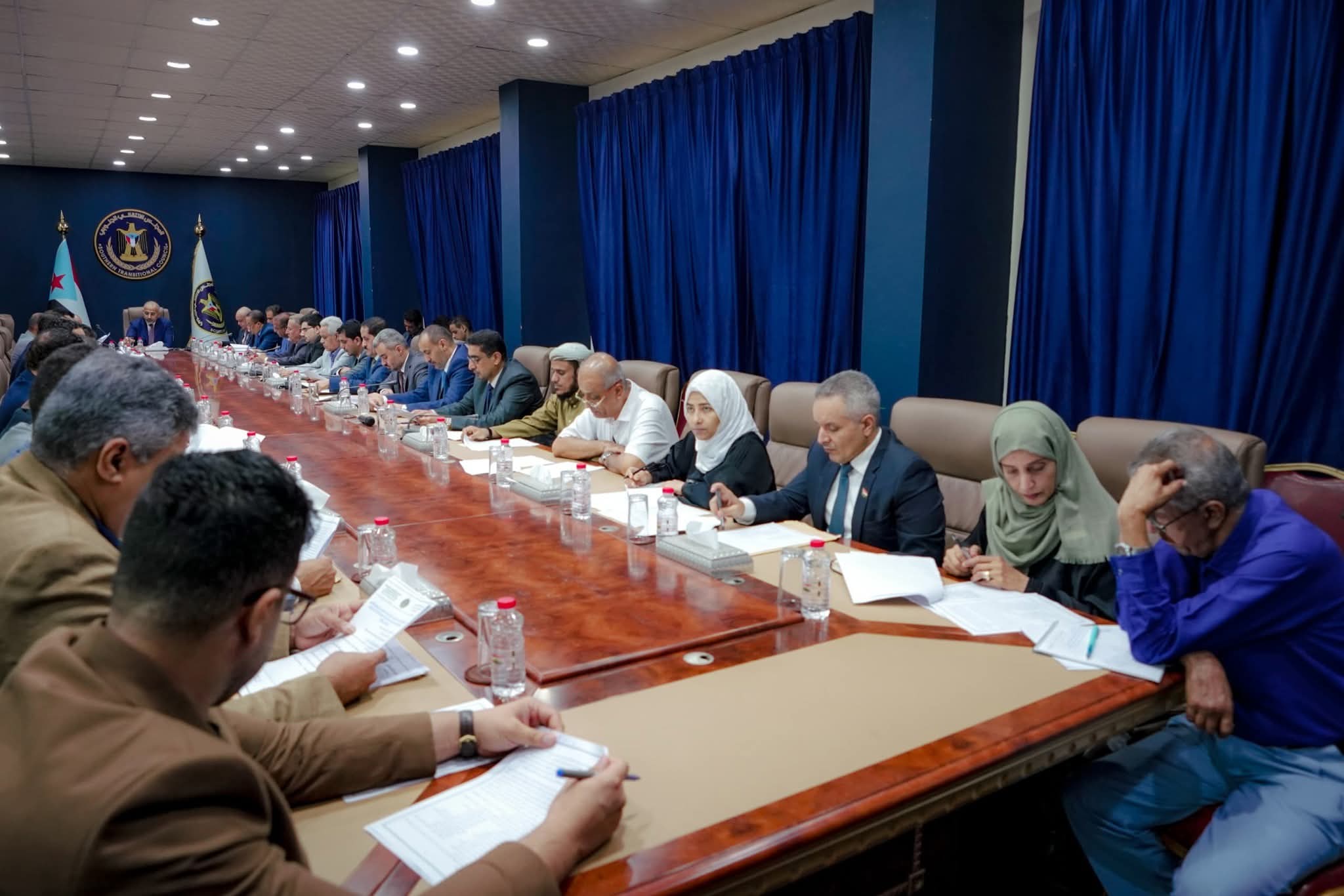 رئاسة الانتقالي تقف أمام مستجدات الأوضاع المحلية وخطط التطوير التنظيمي بالمجلس رئاسة الانتقالي تقف أمام مستجدات الأوضاع المحلية وخطط التطوير التنظيمي بالمجلس