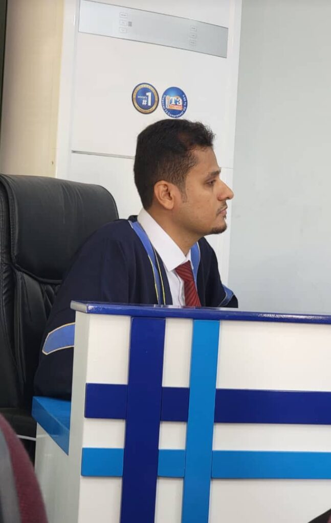 الباحث عمر غيثان ينال درجة الماجستير بامتياز مرتفع من جامعة حضرموت الباحث عمر غيثان ينال درجة الماجستير بامتياز مرتفع من جامعة حضرموت