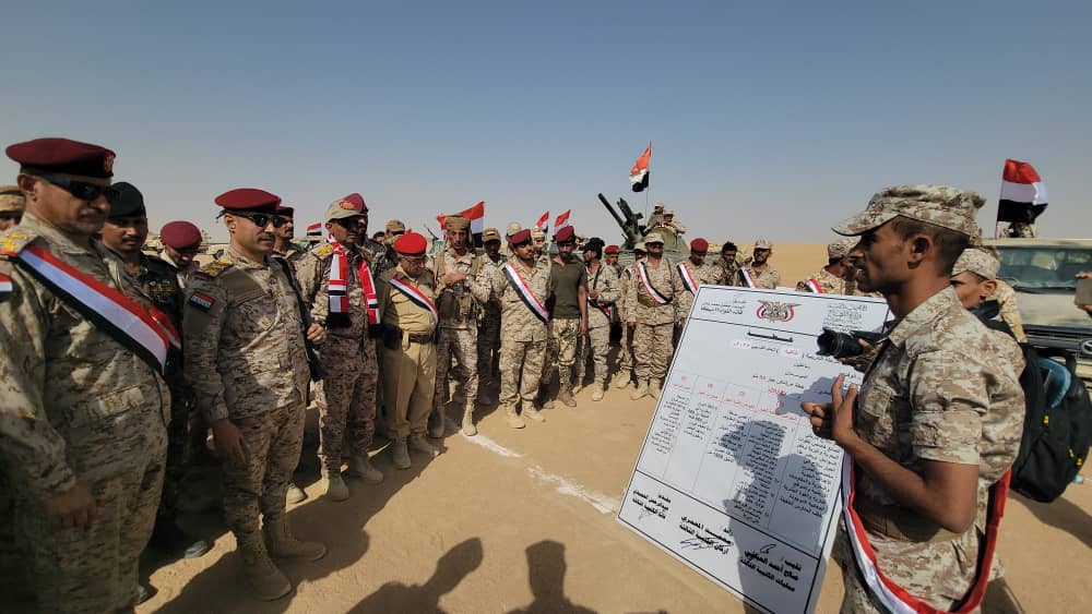 القوات المشتركة في قطاع عارين بمحور عتق شبوة تدشن المرحلة الثانية من العام التدريبي 2025م القوات المشتركة في قطاع عارين بمحور عتق شبوة تدشن المرحلة الثانية من العام التدريبي 2025م