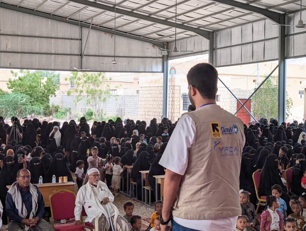 جمعية رعاية الأسرة تُطلق الحملة الإعلامية الثالثة بمديرية تريم ضمن أنشطة مشروع تعزيز التطعيم جمعية رعاية الأسرة تُطلق الحملة الإعلامية الثالثة بمديرية تريم ضمن أنشطة مشروع تعزيز التطعيم