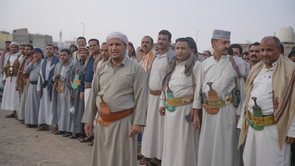 أبناء تعز في مأرب يشكرون اللواء ثوابة وقبائل خولان على جهودهم في إنهاء نزاع قبلي أبناء تعز في مأرب يشكرون اللواء ثوابة وقبائل خولان على جهودهم في إنهاء نزاع قبلي