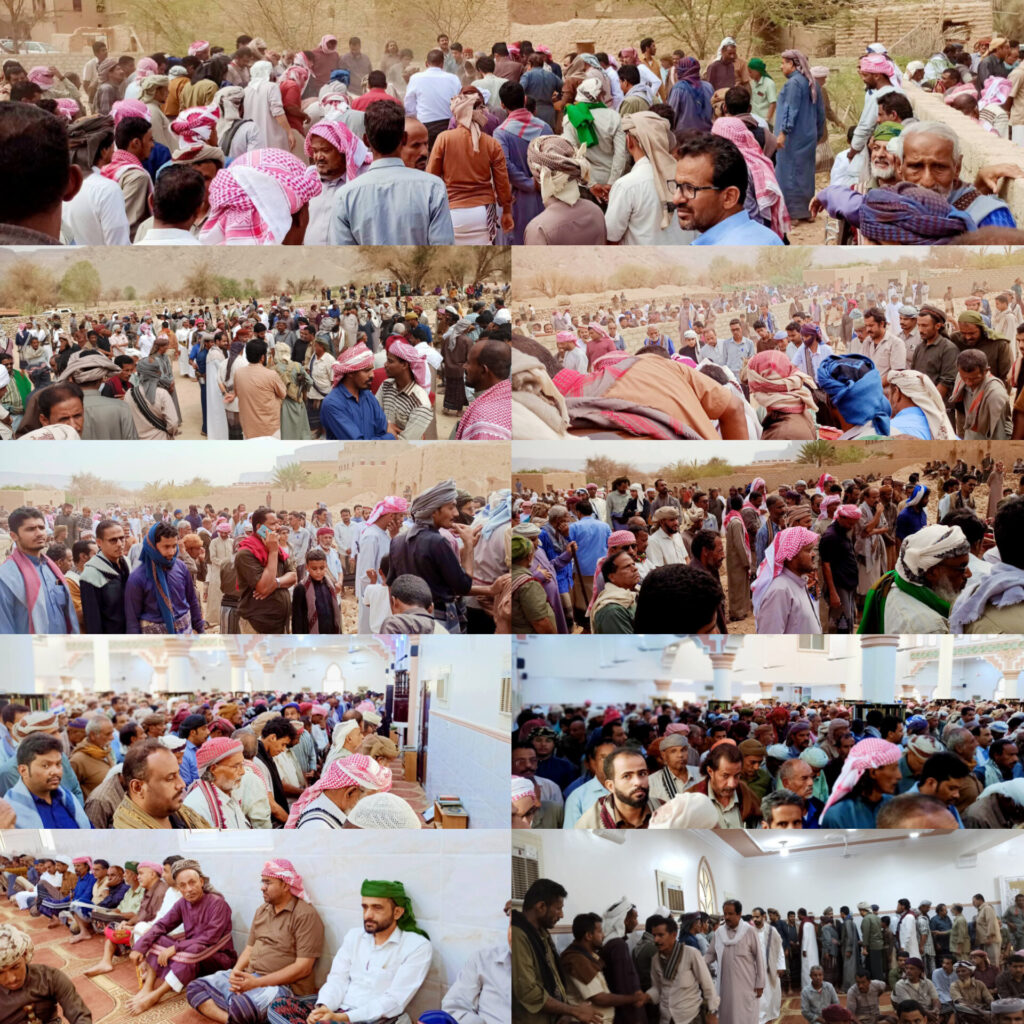 حضرموت…تودّع الحكيم الحضرمي الشيخ مبارك بازياد في موكب جنائزي مهيب حضرموت…تودّع الحكيم الحضرمي الشيخ مبارك بازياد في موكب جنائزي مهيب