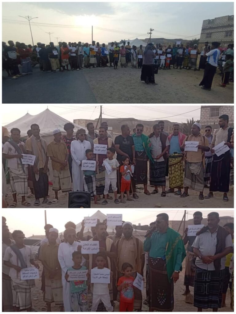 خيمة العز والكرامة بمدينة الحامي تُنظم وقفة وتُصدر بياناً احتجاجياً "صور" خيمة العز والكرامة بمدينة الحامي تُنظم وقفة وتُصدر بياناً احتجاجياً "صور"