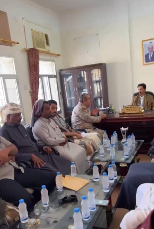 بالصور مدير عام مديرية العبر يعقد لقاءً موسعاً مع الشخصيات الاجتماعية والقيادات التنفيذية والعسكرية والأمنية بالصور مدير عام مديرية العبر يعقد لقاءً موسعاً مع الشخصيات الاجتماعية والقيادات التنفيذية والعسكرية والأمنية