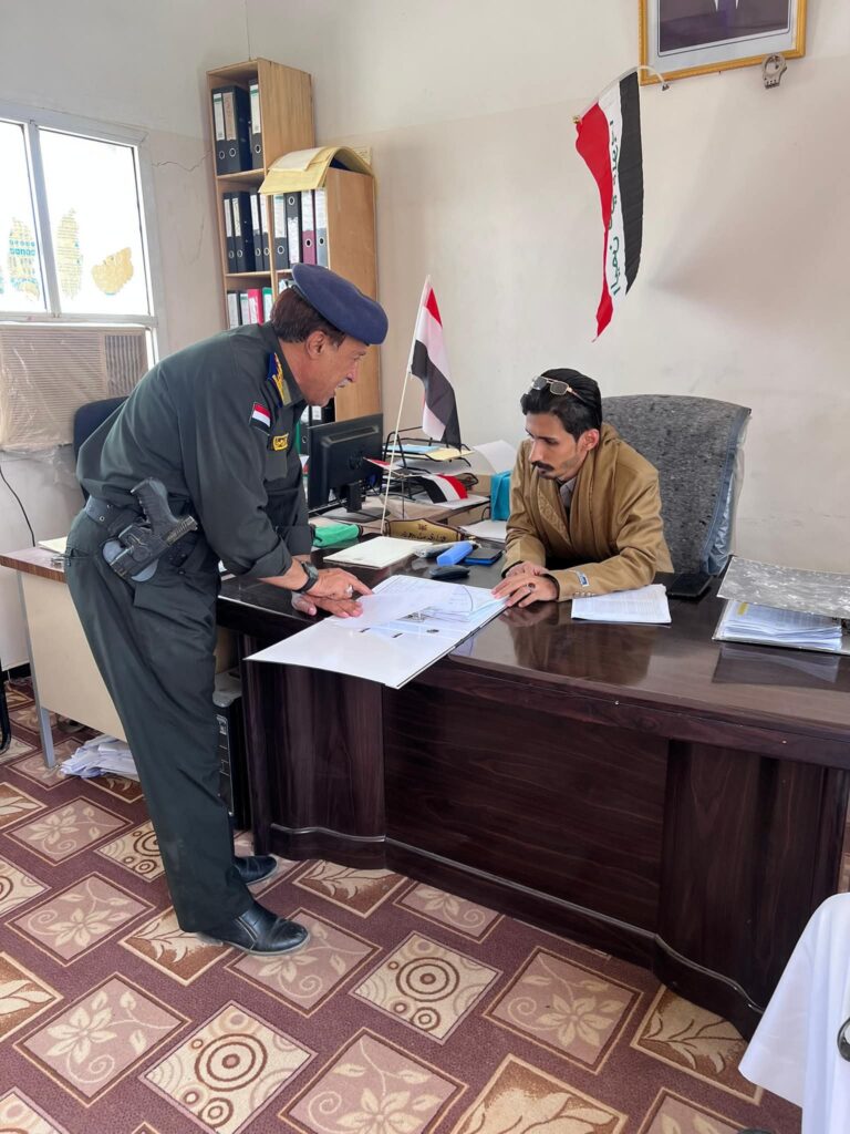 مدير عام مديرية العبر يزور إدارة الأمن ويؤكد تفعيل مبنى الأحوال المدنية قريبًا مدير عام مديرية العبر يزور إدارة الأمن ويؤكد تفعيل مبنى الأحوال المدنية قريبًا