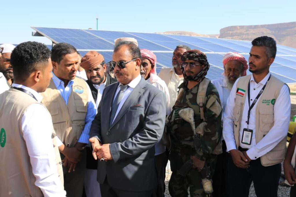 الوكيل العامري يفتتح مشروع مضخة مياه مركز حضرموت بتمويل كويتي الوكيل العامري يفتتح مشروع مضخة مياه مركز حضرموت بتمويل كويتي