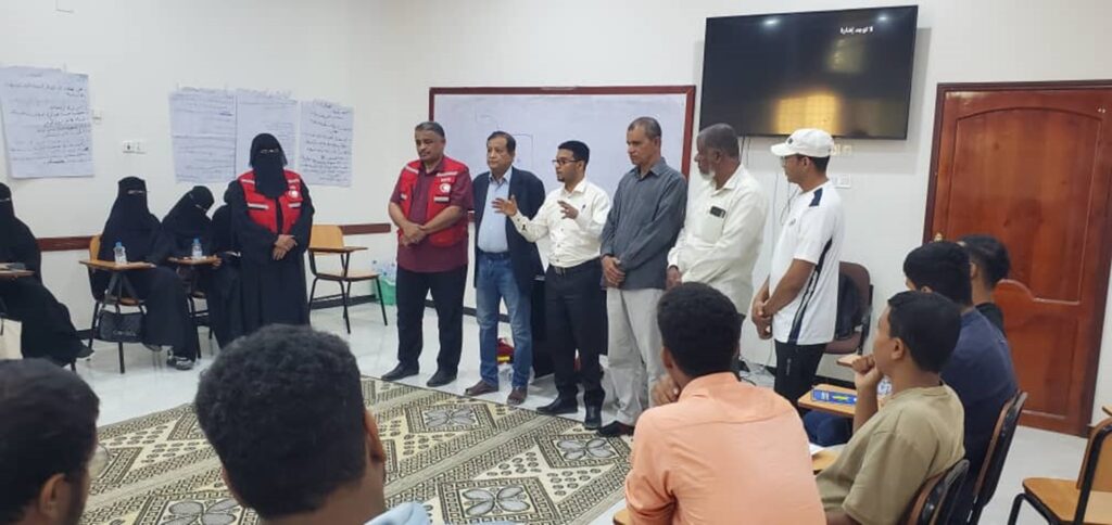 اختتام الدورتين التدريبيتين في الإسعافات الأولية لطلاب كلية علوم الرياضة بجامعة سيئون اختتام الدورتين التدريبيتين في الإسعافات الأولية لطلاب كلية علوم الرياضة بجامعة سيئون