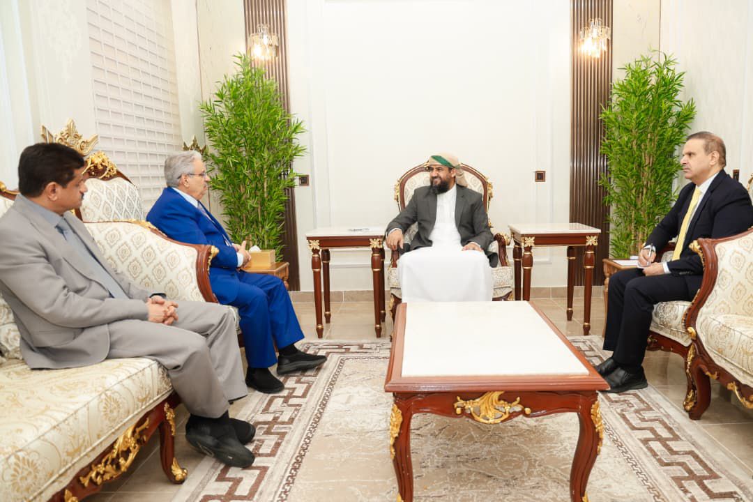 المحرّمي يلتقي قيادة الجهاز المركزي لأمن الدولة ويؤكد دعمه لتعزيز المنظومة الأمنية - المحرّمي يلتقي قيادة الجهاز المركزي لأمن الدولة ويؤكد دعمه لتعزيز المنظومة الأمنية -