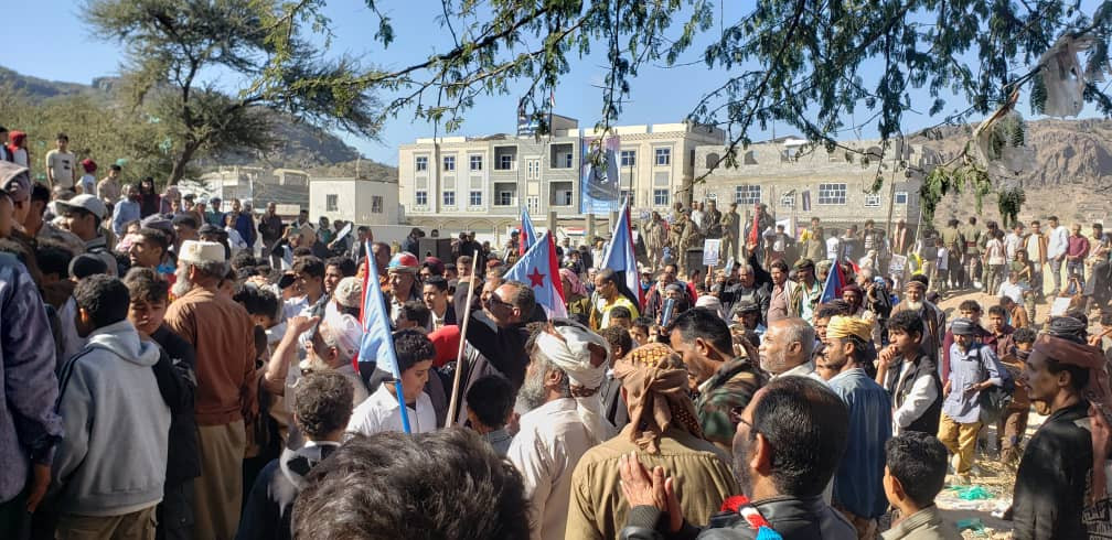 استجابة لدعوة انتقالي الضالع.. اعتصام جماهيري مفتوح للمطالبة بإعلان دولة الجنوب العربي استجابة لدعوة انتقالي الضالع.. اعتصام جماهيري مفتوح للمطالبة بإعلان دولة الجنوب العربي