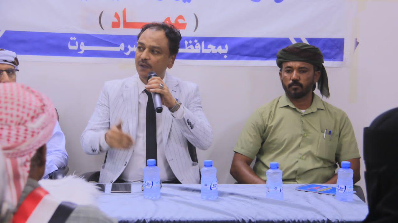 الكثيري وباعوم يلتقيان بقيادة وأعضاء تحالف "عماد" بوادي حضرموت الكثيري وباعوم يلتقيان بقيادة وأعضاء تحالف "عماد" بوادي حضرموت