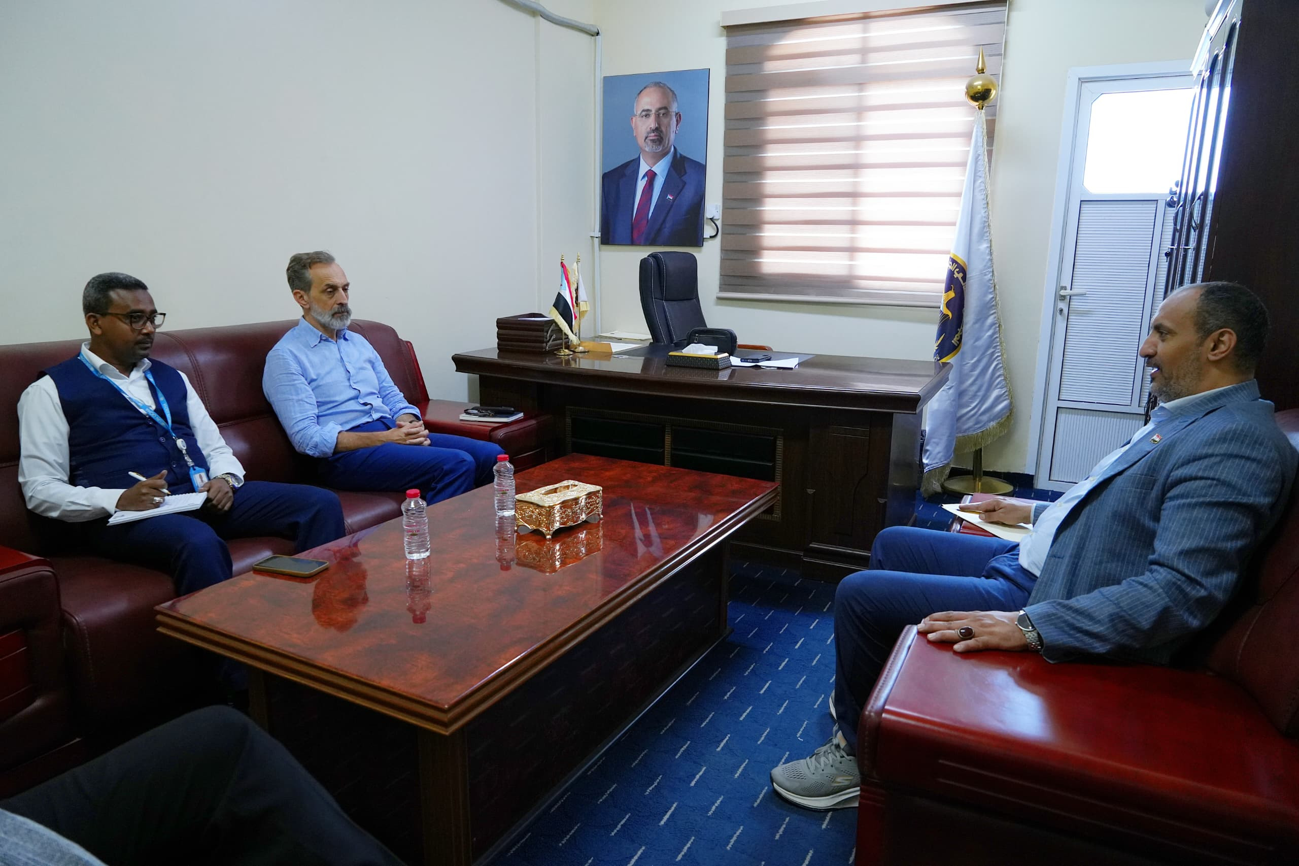 رئيس الهيئة السياسية يلتقي المنسق المقيم للأمم المتحدة في بلادنا رئيس الهيئة السياسية يلتقي المنسق المقيم للأمم المتحدة في بلادنا