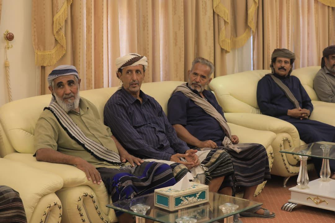 الكثيري يستقبل وجهاء قبيلة آل باتيس بسيئون الكثيري يستقبل وجهاء قبيلة آل باتيس بسيئون