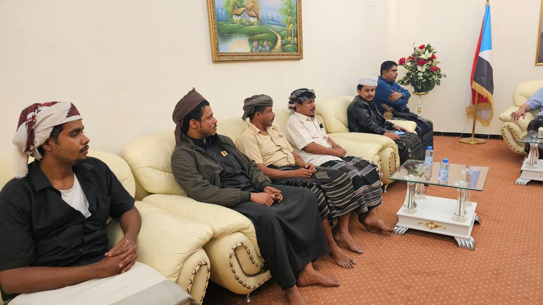 الكثيري يلتقي وفد شباب قبائل ثعين المشقاص بحضرموت الكثيري يلتقي وفد شباب قبائل ثعين المشقاص بحضرموت