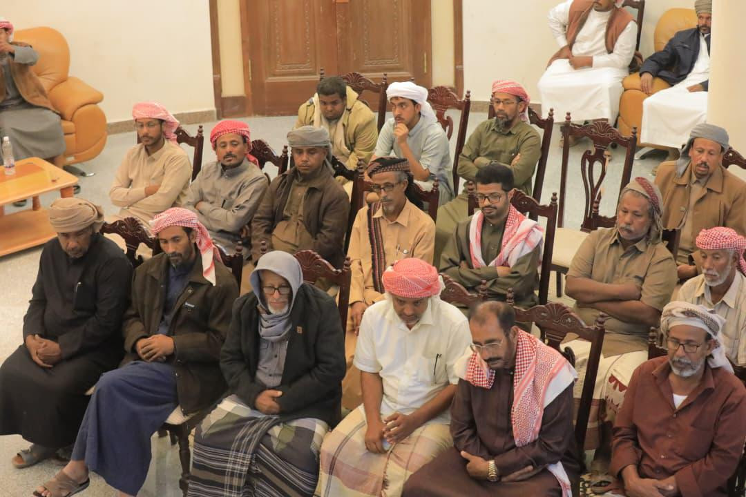 رئيس الجمعية الوطنية يستقبل شيوخ وأعيان قبيلة آل عفار في سيئون رئيس الجمعية الوطنية يستقبل شيوخ وأعيان قبيلة آل عفار في سيئون
