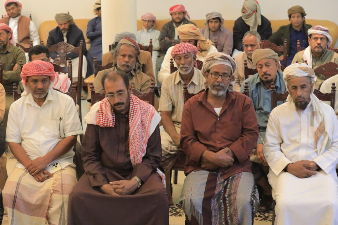 رئيس الجمعية الوطنية يستقبل شيوخ وأعيان قبيلة آل عفار في سيئون رئيس الجمعية الوطنية يستقبل شيوخ وأعيان قبيلة آل عفار في سيئون
