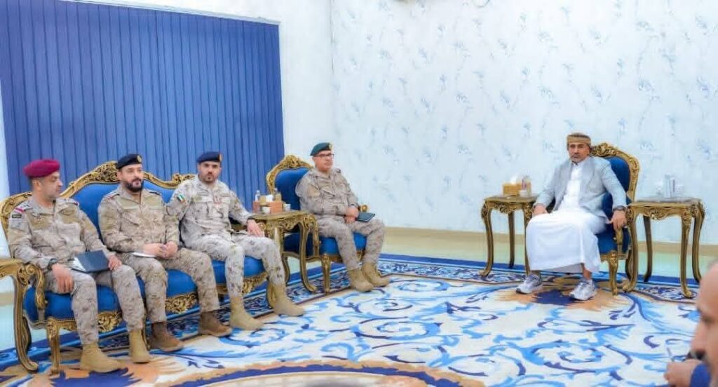 الرئيس الزُبيدي يستقبل قيادة القوات المشتركة لقوات التحالف العربي الرئيس الزُبيدي يستقبل قيادة القوات المشتركة لقوات التحالف العربي