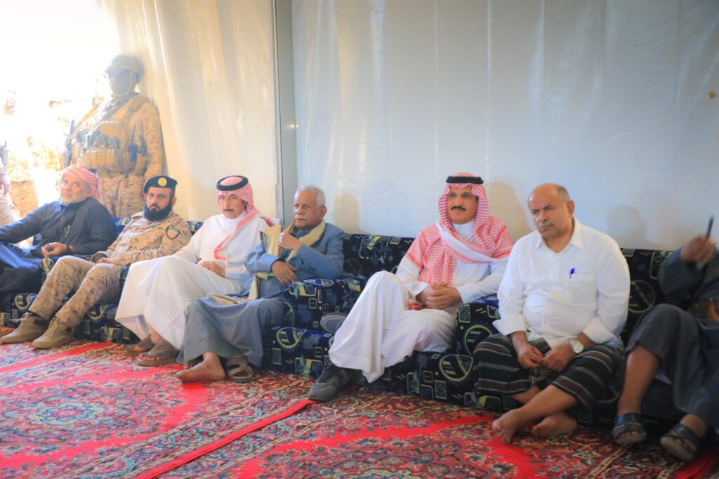 ضمن جهود المملكة العربية السعودية في احتواء الأزمة في حضرموت .. الوفد السعودي وقيادة السلطة المحلية بحضرموت تلتقيان قيادات الكتلة البرلمانية والشورى ومرجعيات قبائل حضرموت ضمن جهود المملكة العربية السعودية في احتواء الأزمة في حضرموت .. الوفد السعودي وقيادة السلطة المحلية بحضرموت تلتقيان قيادات الكتلة البرلمانية والشورى ومرجعيات قبائل حضرموت