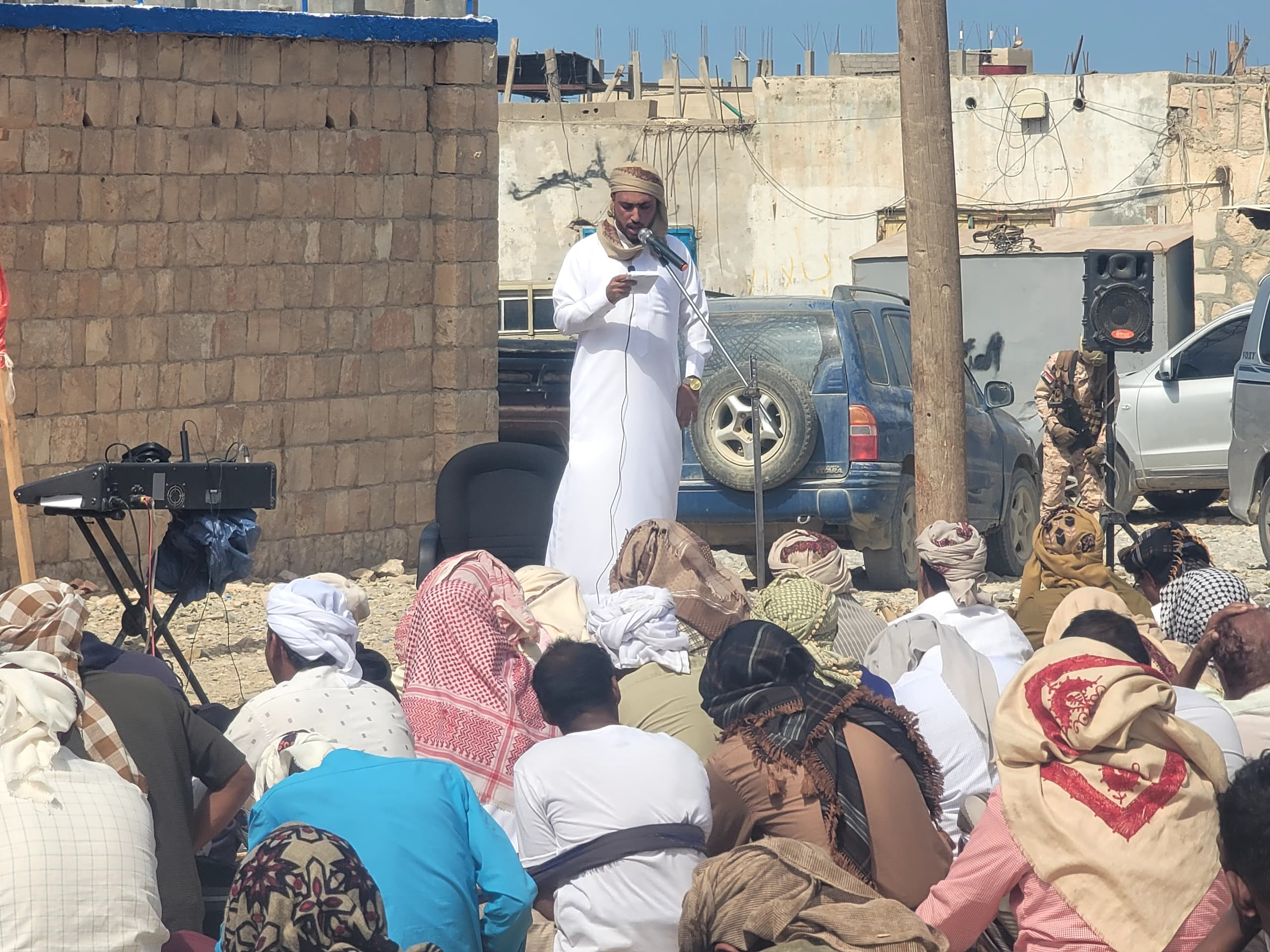 ساحة الاعتصام المفتوح بسقطرى تحتضن جمعة "الوفاء للحليف الصادق" ساحة الاعتصام المفتوح بسقطرى تحتضن جمعة "الوفاء للحليف الصادق"