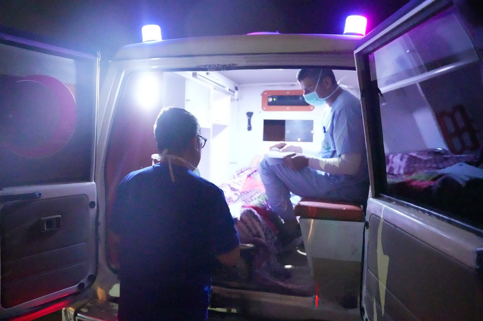 طائرة إخلاء طبي سعودية تنقل جرحى الحادث الإرهابي الاخير - طائرة إخلاء طبي سعودية تنقل جرحى الحادث الإرهابي الاخير -