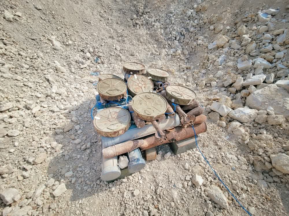 «مسام» يتلف 1531 لغماً ومخلفات حربية في المكلا - «مسام» يتلف 1531 لغماً ومخلفات حربية في المكلا -