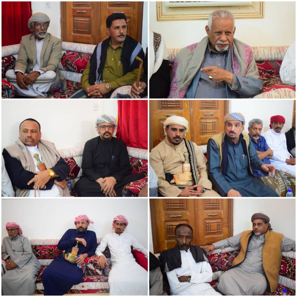 مرجعية قبائل حضرموت تُثمّن الدور السعودي وتؤكد عودة الاستقرار والدعوة للالتفاف حول مجلس حضرموت الوطني مرجعية قبائل حضرموت تُثمّن الدور السعودي وتؤكد عودة الاستقرار والدعوة للالتفاف حول مجلس حضرموت الوطني