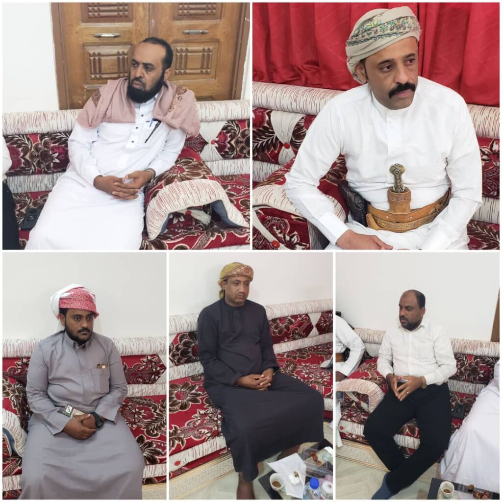 وفد من تجمع آل باشراحيل يزور مرجعية قبائل حضرموت وفد من تجمع آل باشراحيل يزور مرجعية قبائل حضرموت