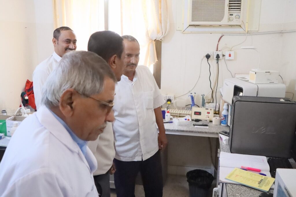 العمودي يزور المركز الصحي الاسعافي بمنطقة تاربة ويشيد بخدماته العمودي يزور المركز الصحي الاسعافي بمنطقة تاربة ويشيد بخدماته