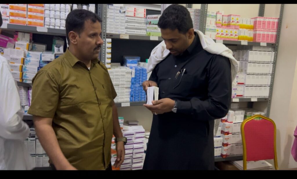 بن نويصر وباحميد يدشنان العيادات الرمضانية المجانية بمستشفى الريدة الشرقية العام بن نويصر وباحميد يدشنان العيادات الرمضانية المجانية بمستشفى الريدة الشرقية العام