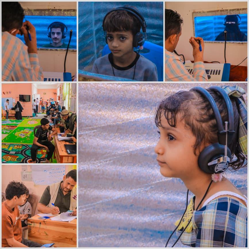 مؤسسة (رموز) كسر حاجز الصمت بصرف (235) سماعة طبية لذوي الإعاقة السمعية بعدن - مؤسسة (رموز) كسر حاجز الصمت بصرف (235) سماعة طبية لذوي الإعاقة السمعية بعدن -