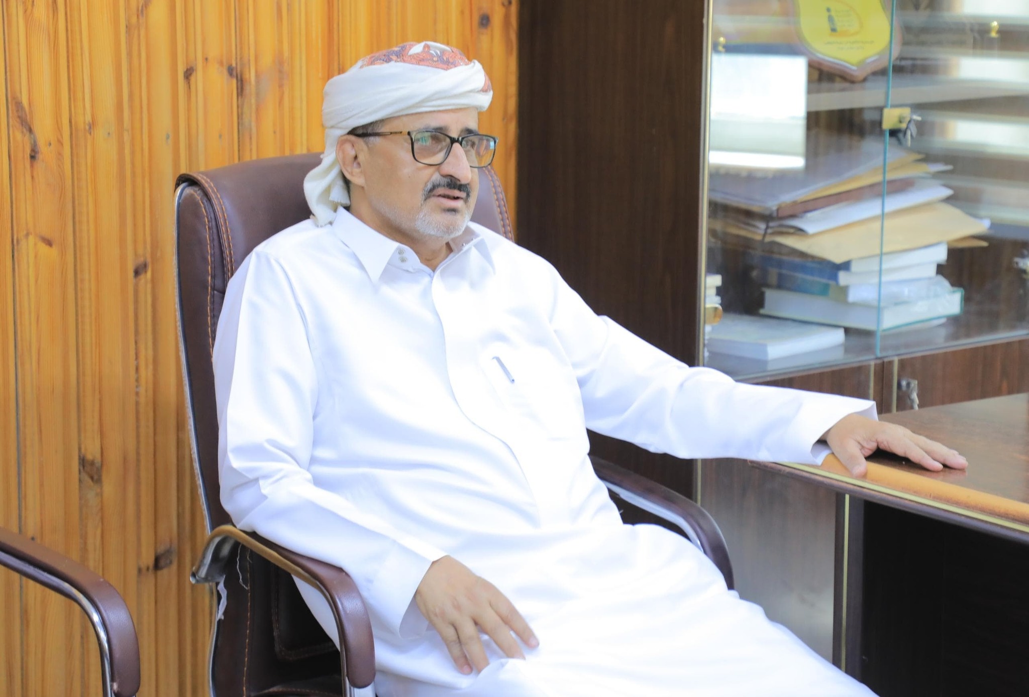 الوكيل بارباع يطّلع على سير العمل في جمرك منفذ الوديعة الوكيل بارباع يطّلع على سير العمل في جمرك منفذ الوديعة
